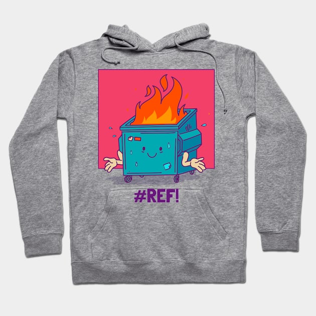 #REF! Excel Spreadsheet Error - Accounting & Finance Funny Hoodie by Condor Designs